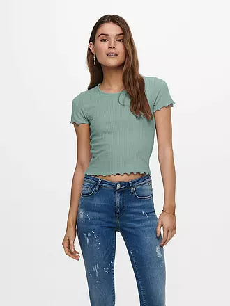 ONLY | T-Shirt Cropped ONLEMMA
Marque: ONLY
Couleur: hellblau
Catégories: Mode,Damen
Longueur des manches: Manches courtes
Encolure: Encolure ras du cou
Matériau: Polyester / Polyamide,Viscose ,Stretch,Jersey
Motif: Uni
Coupe (vêtements d'extérieur): Regula | mint